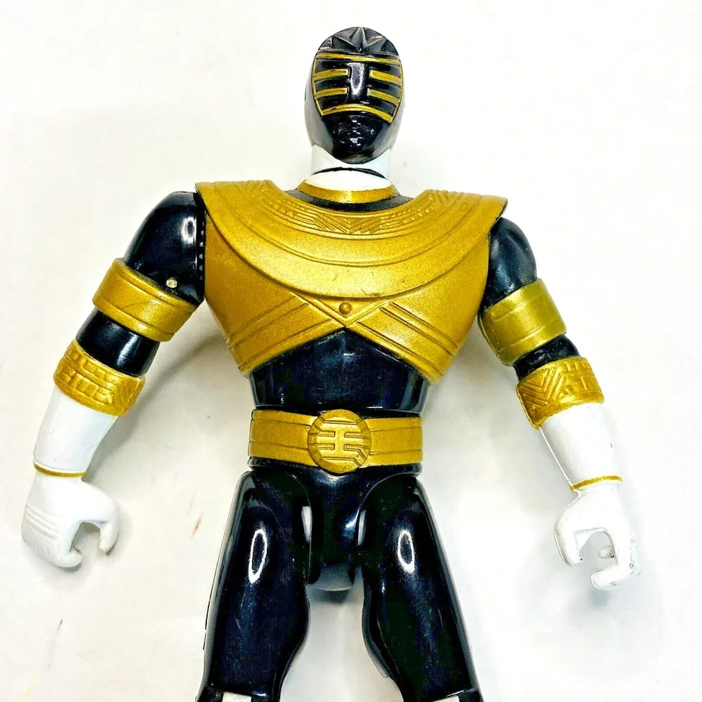 1996 Bandai Power Rangers Power Rangers Zeo  Morphin‎ Gold Ranger Flip Head